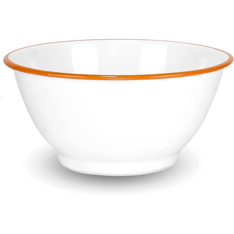 Latitude Run® Enamelware Salad Bowl Wayfair